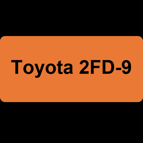 Toyota 2FD-9
